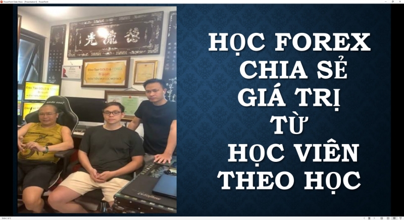 HỌC FOREX CHIA SẺ GIÁ TRỊ TỪ HỌC VIÊN THEO HỌC