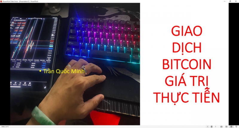 GIAO DỊCH BITCOIN GIÁ TRỊ THỰC TIỄN