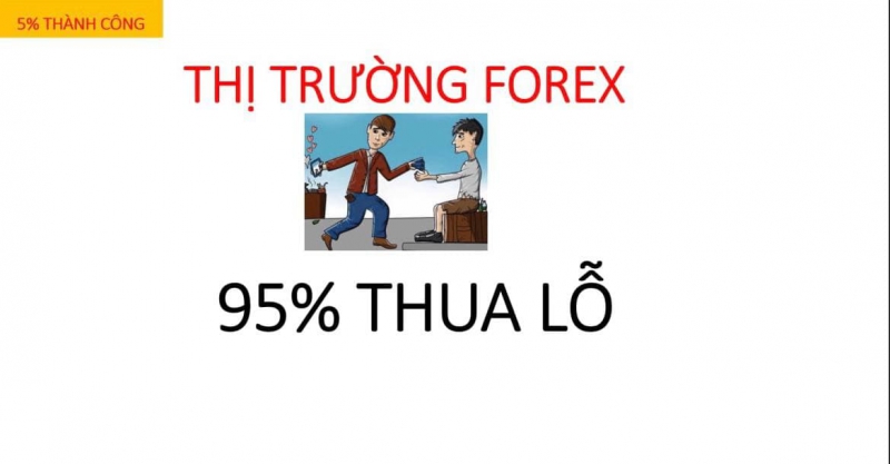THỊ TRƯỜNG FOREX 5% THÀNH CÔNG VÀ 95% THẤT BẠI