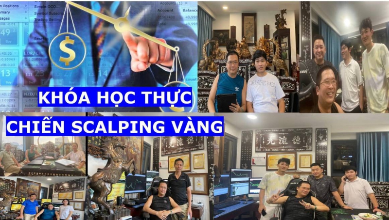 KHÓA HỌC THỰC CHIẾN SCALPING VÀNG