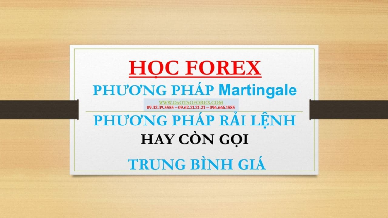 PHƯƠNG PHÁP FOREX MARTINGALE