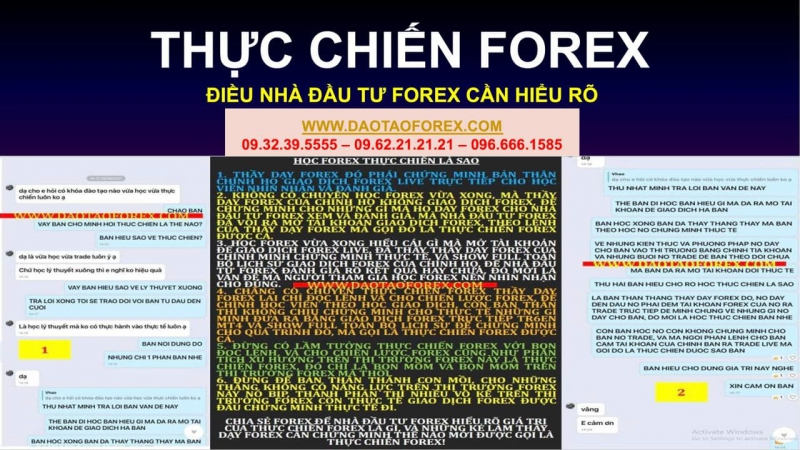 CHIA SẺ THỰC CHIẾN FOREX