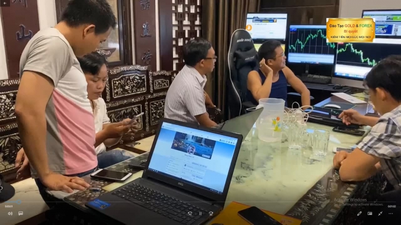 THỰC CHIẾN FOREX CÙNG HỌC TRÒ