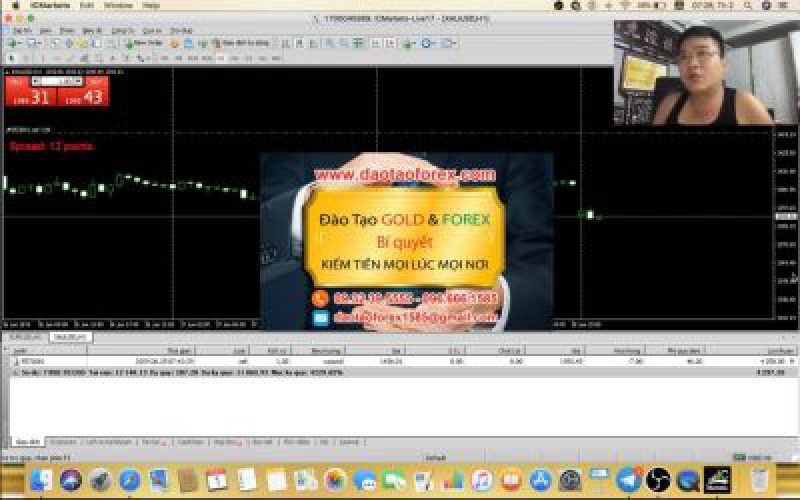 Trên thị trường Forex thầy Trần Quốc Minh là người duy nhất giám chứng minh mọi giá trị năng lực