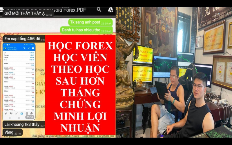HỌC GIAO DỊCH FOREX HỌC TRÒ THẦY TRẦN QUỐC MINH