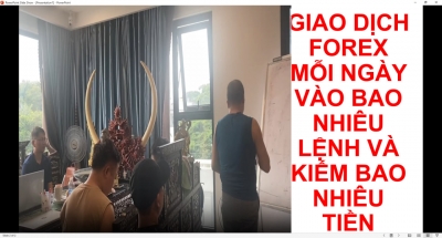 GIAO DỊCH FOREX MỖI NGÀY VÀO BAO NHIÊU LỆNH VÀ KIẾM BAO NHIÊU TIỀN