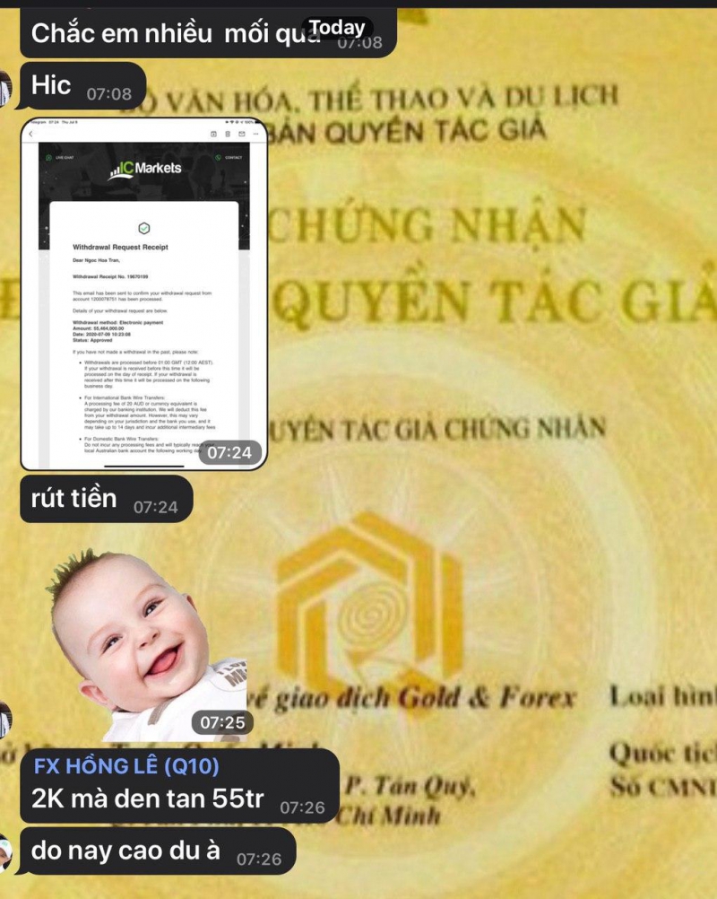 ĐẦU TƯ FOREX TẠO RA GIÁ TRỊ CÙNG CÁC HỌC VIÊN