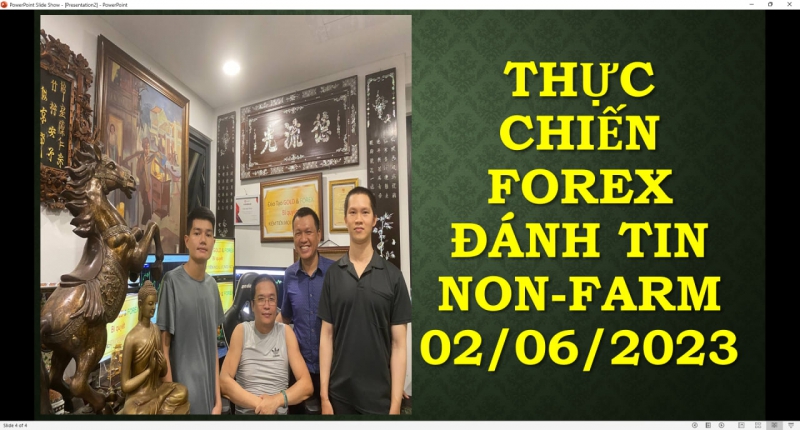 THỰC CHIẾN FOREX ĐÁNH TIN NON FARM 02/06/2023