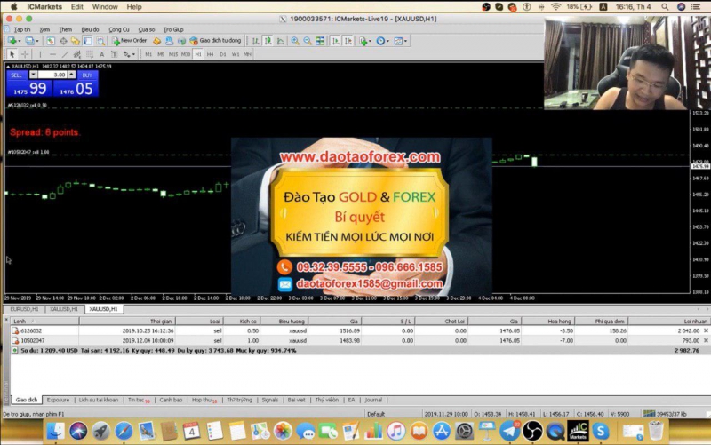 PHƯƠNG PHÁP FOREX SÁCH TÀI KHOẢN LIVE RA CHỨNG MINH THỰC TẾ ĐI
