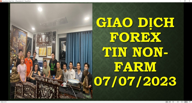 THỰC CHIẾN FOREX ĐÁNH TIN Non-Farm 07/07/2023