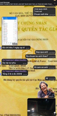 TRẦN QUỐC MINH NHỮNG GIÁ TRỊ HỌC VIÊN TRAO TẶNG