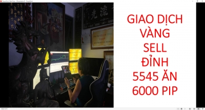 THỰC CHIẾN FOREX BẮT ĐỈNH 5545 ĂN 450.000 USD