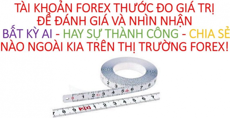 TÀI KHOẢN FOREX HIỂU CÁCH ĐÁNH GIÁ ĐÚNG GIÁ TRỊ