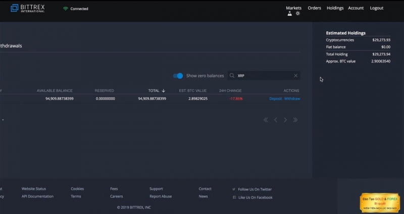GIAO DỊCH COIN XRP ĐEM VỀ LỢI NHUẬN CÙNG THẦY TRẦN QUỐC MINH