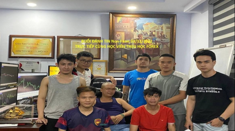 HỌC FOREX THỰC CHIẾN FOREX Non-Farm 03/12/2021