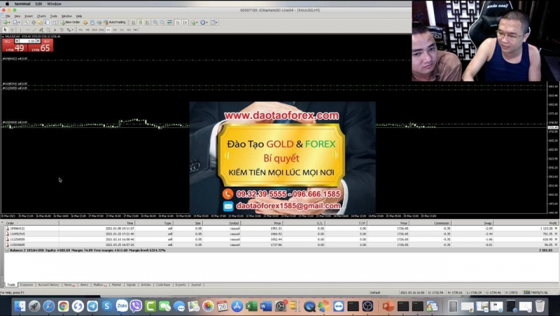 THẦY DẠY FOREX NÀO GIÁM CHỨNG MINH THỰC TẾ