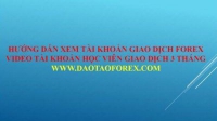 biến được tiền của thị trường Forex và thị trường vàng thành tiền của chính bản thân minh