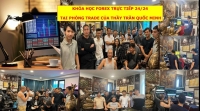 KHÓA HỌC FOREX TRỰC TIẾP 24/24 TẠI PHÒNG TRADE CỦA THẦY TRẦN QUỐC MINH