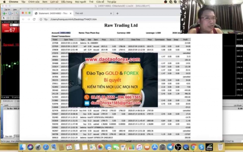 HỌC TRÒ THẦY TRẦN QUỐC MINH CHỨNG MINH GIÁ TRỊ