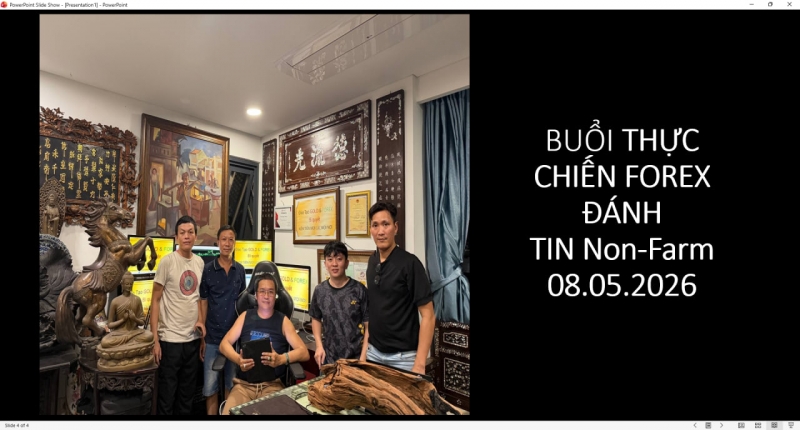 CHIA SẺ KỸ NĂNG THỰC CHIẾN FOREX Đ&Aacute;NH TIN Non-Farm 08.05.2026