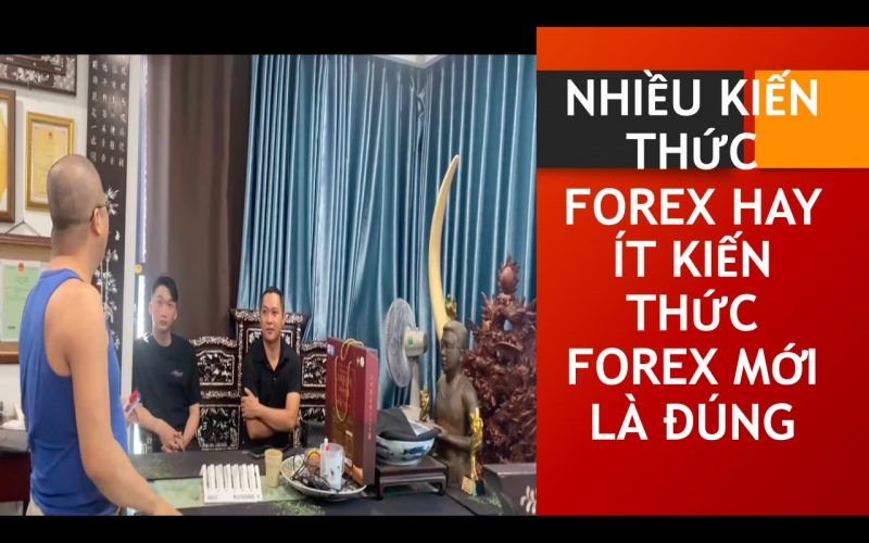 NHIỀU KIẾN THỨC FOREX HAY ÍT KIẾN THỨC FOREX MỚI LÀ ĐÚNG