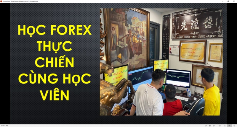 TRẦN QUỐC MINH DẪN CHỨNG GIAO DỊCH FOREX THỰC TẾ