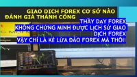 GIAO DỊCH FOREX CƠ SỞ NÀO ĐÁNH GIÁ THÀNH CÔNG