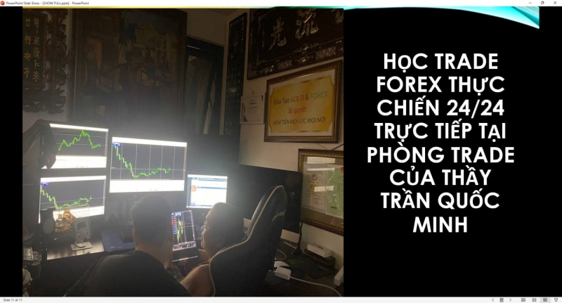 HỌC FOREX THỰC CHIẾN TRỰC TIẾP TẠI PHÒNG TRADE CỦA THẦY TRẦN QUỐC MINH