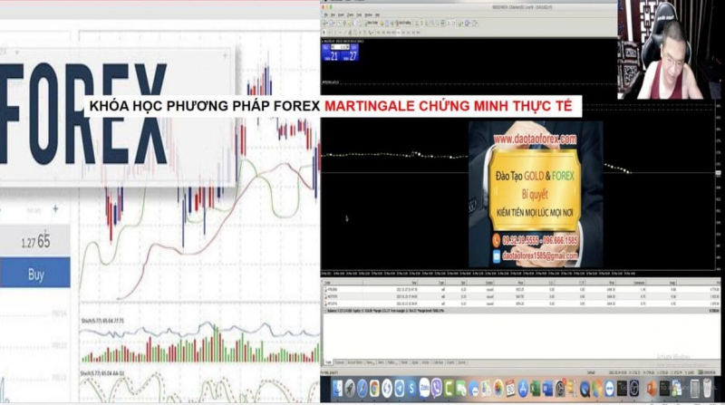 KHÓA HỌC PHƯƠNG PHÁP FOREX MARTINGALE CHỨNG MINH THỰC TẾ