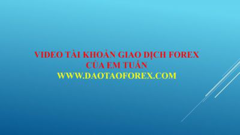 Từ những giao dịch Forex live stream, cho đến những giao dịch trực tiếp tại phong trade cùng với thầy dạy Forex,