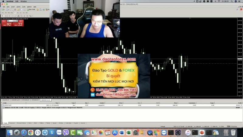 HƯỚNG DẪN CỨU TÀI KHOẢN FOREX TRỰC TIẾP CHO HỌC VIÊN THEO DÕI