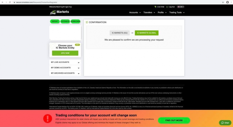HƯỚNG DẪN GIỮ NGUYÊN ĐÒN BẨY TRÊN ICMARKETS