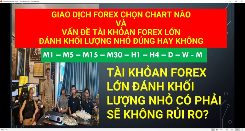 ĐẦU TƯ FOREX NÊN DÙNG TÀI KHOẢN LỚN HAY NHỎ MỚI ĂN TOÀN VÀ CHART NÀO ĐÚNG