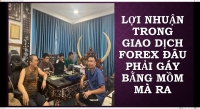 LỢI NHUẬN TRONG GIAO DỊCH FOREX ĐÂU PHẢI GÁY BẰNG MỒM MÀ RA