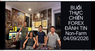 HỌC THỰC CHIẾN FOREX Đ&Aacute;NH TIN Non-Farm 04/05/2026