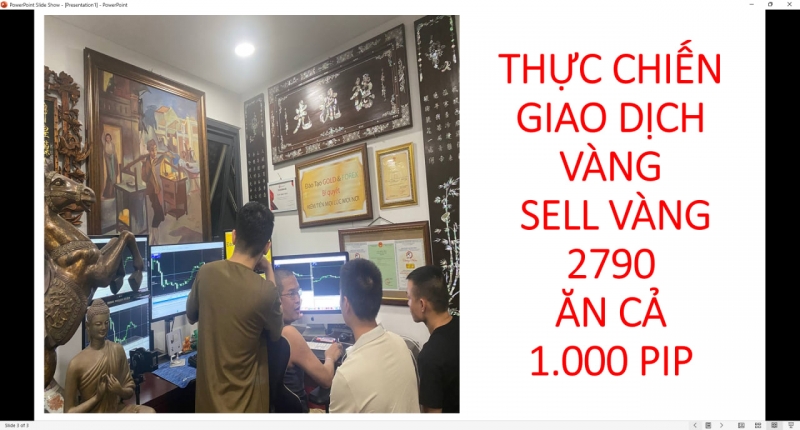 TRẦN QUỐC MINH CÙNG HỌC VIÊN GIAO DỊCH FOREX TUẦN BẦU CỬ ĂN CẢ 1.000 PIP