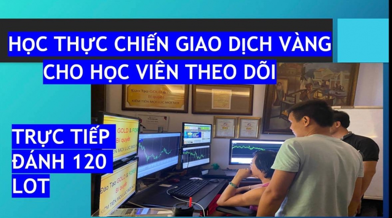 TRỰC TIẾP GIAO DỊCH FOREX THỰC CHIẾN 120 LOT