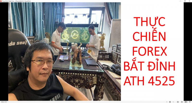 THỰC CHIẾN GIAO DỊCH FOREX BẮT ĐỈNH SELL 4550 NOEL 2025