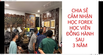 CHIA SẺ CẢM NHẬN HỌC FOREX HỌC VI&Ecirc;N ĐỒNG H&Agrave;NH SAU 3 NĂM