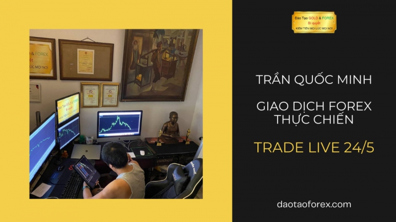 CHỨNG MINH THỰC TẾ TRÊN THỊ TRƯỜNG FOREX SELL 2060 ĂN 1500 PIP
