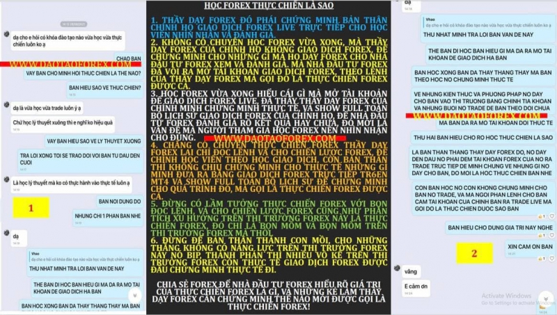 HỌC FOREX THỰC CHIẾN FOREX GIÁ TRỊ NHÌN NHẬN CHO ĐÚNG
