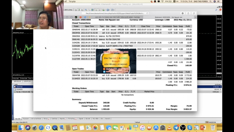 HỌC GIAO DỊCH FOREX CAM KẾT LỢI NHUÂN BỌN LỪA ĐẢO CHUYÊN DÙNG
