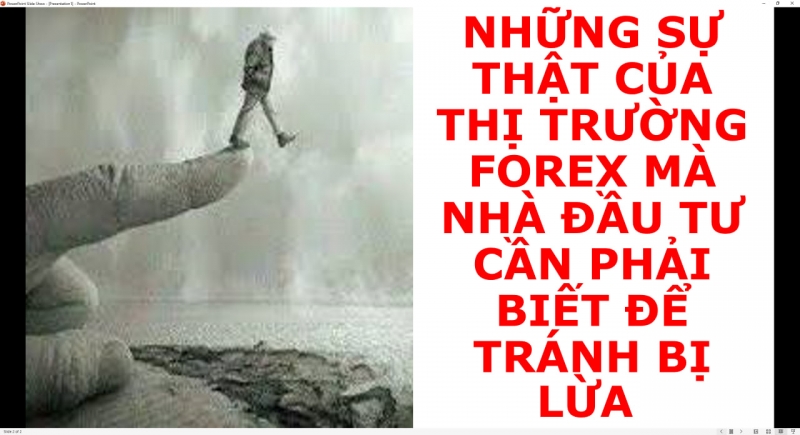 NHỮNG SỰ THẬT CỦA THỊ TRƯỜNG FOREX MÀ NHÀ ĐẦU TƯ CẦN PHẢI BIẾT ĐỂ TRÁNH BỊ LỪA
