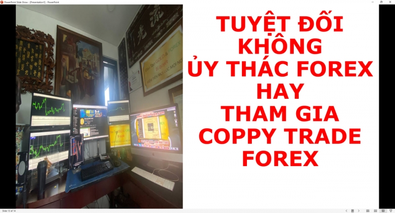 TUYỆT ĐỐI KHÔNG ỦY THÁC FOREX HAY THAM GIA COPPY TRADE FOREX