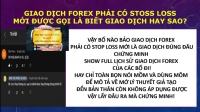 GIAO DỊCH FOREX PHẢI CÓ STOSS LOSS MỚI ĐƯỢC GỌI LÀ BIẾT GIAO DỊCH HAY SAO?