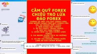 CẦM QUỸ FOREX CHIÊU TRÒ LỪA ĐẢO FOREX
