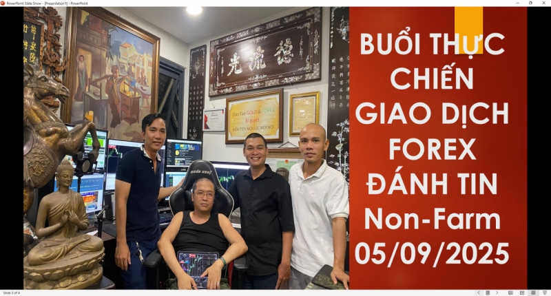 HỌC THỰC CHIẾN FOREX ĐÁNH TIN Non-Farm 05/09/2025