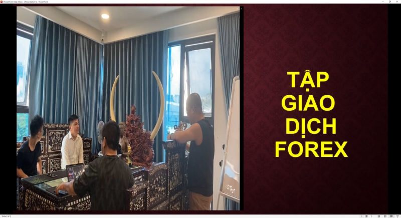 TẬP GIAO DỊCH FOREX