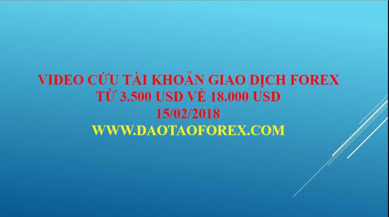 Sau một hồi trao đổi về tài khoản giao dịch của khách hàng, thầy Trần Quốc Minh đã đồng ý nhận cứu tài khoản này về ngưỡng 20.000 usd.